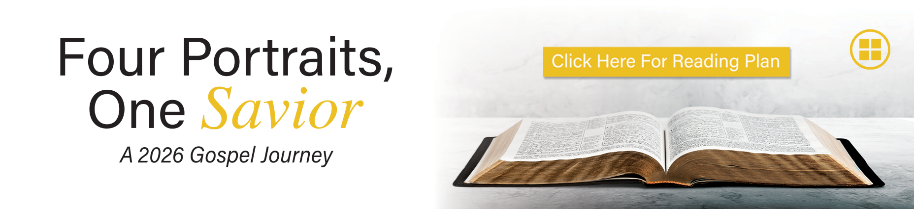 Four Portraits One Gospel Website Banner