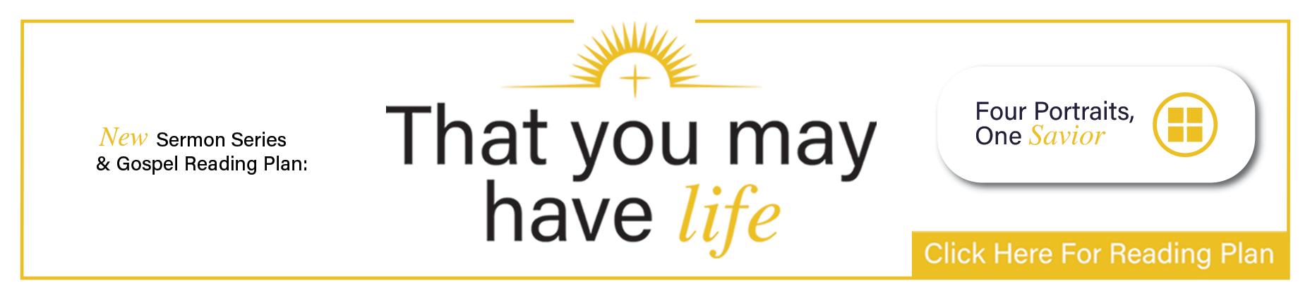 Four Portraits One Savior Website Banner